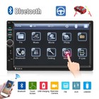7  Double 2din Car Mp5 Player Bluetooth Touch Screen Stereo Radio Frame   Camera