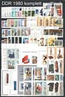East-germany   Ddr   Gdr Complete  Yearset 1980-1984 Mnh Stamps  Mi  2478-2919