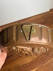 Vintage Copper Mold Fruit Basket Wall Hanging 8  Round Kitchen Decor Hammered