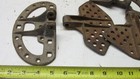 1  Pair  Antique  Iron  Barn Hay Loft Door Hinges