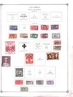 Collection  Colombia Part B Scott Album Pages  1932 1972  Cat  76  Mint   Used