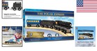 Collector   s Edition Polar Express Wooden Train Set - 3 Piece Magical Adventure