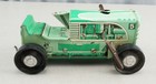1950s Marx  5 Wind-up Tin Lithograph Green Climbing Crawler Tractor No Driver