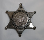 Montgomery Ward Investigator Badge  8  North Carolina  W s  Darley   Co  Mfg Ill
