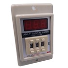 Us Stock Asy-3d 1-999s Ac110v Power On Delay Timer Digital Time Relay 8p W  Base