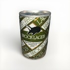 Brock Lager Vintage Beer Can 9 2 3 Oz Hall   Woodhouse Pull Tab Empty Steel Can
