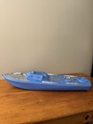 Empire Plastics 1960s J f k  Pt-109 Blue Blow Mold Toy Boat - Rare  