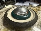 Vintage Green Murray Pedal Car Wheel   Hub Cap Pedal Car Parts