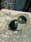 Vintage Ray-ban Bausch   Lomb 1980s Aviator Gold Plated Sunglasses Men   s Rare