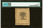 Continental Currency Delaware January 1  1776 4s Pmg 50 Revolutionary War