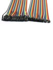 60pcs 20cm 2 0mm To 2 54mm Female Connector Jumper Cable Test Line Colored