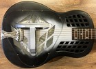 National Reso-phonic 1994 Polychrome Tricone Grayburst Resonator Acoustic Guitar
