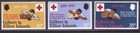 Gilbert   Ellice Islands 1970 Sc 159-161 Mnh Set Red Cross
