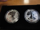 Us Mint 2021 American Silver Eagle Two Coin Reverse Proof Set Ogp
