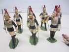  18 Lot Of 8 Vintage Britains Plastic Toy Soldiers Figures 3  Tall