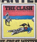 Wanted  1978 Cbs Records Promo Poster The Clash Give Em Enough Rope