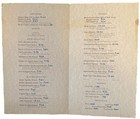 Vintage National Hotel Victorian Dining Room Restaurant Menu Nevada City Nv