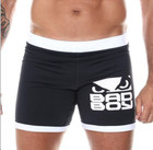 New Bad Boy Vale Tudo Shorts Mma Gi Muah Thai Jiu Jitsu Grappling Black