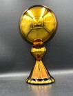 Glass Butler Ball Gazing Ball Department 56 Rare 13  Christmas 19th Century Styl