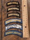 1960s Us Army Vietnam Made Cold War Special Forces Airborne Tab Patch Lot L  k  