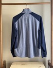 Zero Restriction Golf Jacket Men   s Small Gray Navy Full Zip Stretch Performance