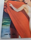 Vintage Rare The Coca-cola Bathing Girl  The Red Barrel Magazine June 15  1935 