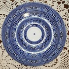 Vintage Blue Willow By Churchill England Cake Stand  Vintage Tiered Tray  Toile
