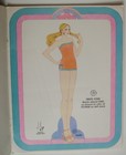 Vintage Whitman Casual Co  Paper Dolls 1972 Uncut Super Mod  peter Max Style
