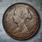 1861          Nova Scotia One Cent Small Rosebud Variety Old Cleaning Free Shipping 