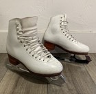 Sp-teri Ice Skating Leather Boots W  John Wilson Blades Women   s Size 9 Pre-owned
