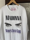 Madonna Who s That Girl Celebration World Tour 2023 2xl Tee Double Sided T-shirt