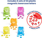 Rainbow Lowercase Magnetic Letters  Plastic Magnetic Letters For Classroom  Alph