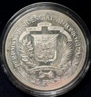 1979 Dominican Republic 25 Pesos Proof Silver Coin-pope John Paul Ii Visit Km 54