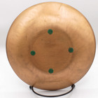 Vintage Edwards Star Enamel Copper  7  Plate bowl Signed