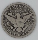 1909-p Barber Silver Half Dollar
