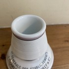 Vintage Toulouse-lyon Match Striker Holder French Porcelain Advertising Antique