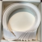 Men   s Linen Winged Collar Size 16 5    Vintage Box Of 10