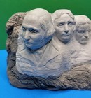 1967 Scale Model Of Mount Rushmore National Memorial Scale By Joanna Kendall 
