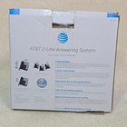 At t 2-line Answering System Ml17939 Corded Phone With Caller Id call Waiting