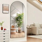 Arched Full Length Mirror full Body Mirror With Stand hanging Leaning For Wall