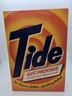 Vintage Tide Laundry Detergent 1950s Unopened Box P g Usa Made Gift Package