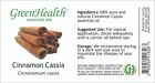 Greenhealth Cinnamon  cassia  Essential Oil 100  Pure Many Sizes Free Shipping