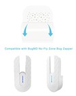12 Pcs Refill Glue Pads Compatible With Bug Md No Fly Zone Zapper  Silver