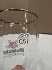 Vintage Bischofshof Bier Beer Glass Tall Germany   5l 9 3 8    Tall
