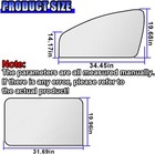 Magnetic Car Front   Rear Window Sun Shade  Full Blackout Auto Side Size  4pcs