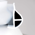 Marine P-profile Dock Edging  White  10  Coil