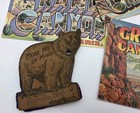 Vintage Lot National Park Postcards Souvenir Views Photos Bear Grand Canyon Etc 
