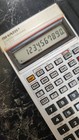 Vintage 1984 Sharp El-512 Scientific Calculator With Case Collectible Tested 