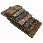 Wholesale Lot Cotton Fabric Vintage Kantha Quilt Handmade Bagru Printed Blankets