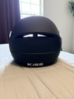 Kiss Xl Skydiving Helmet Matte Black W  Clear Visor 